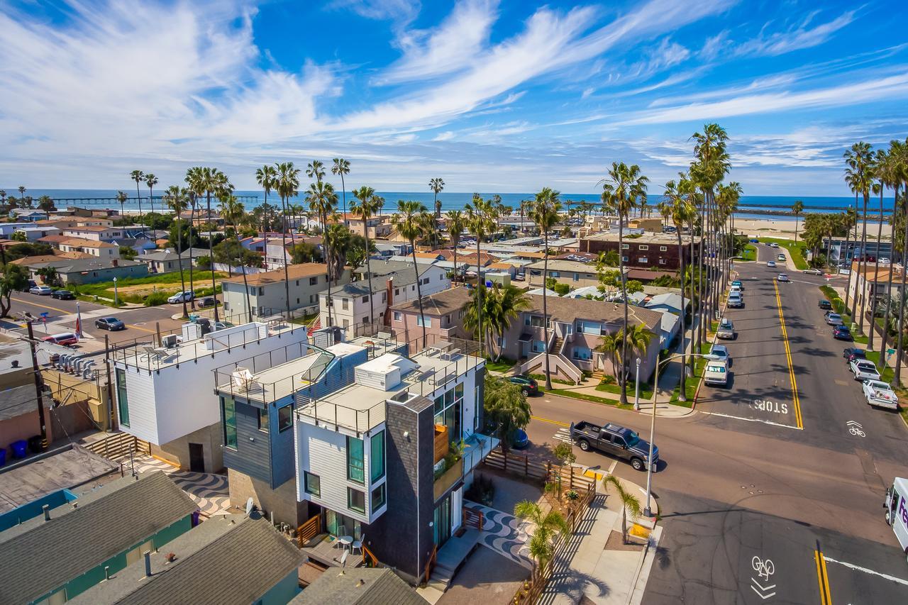 Modern Beach Home Steps To The Sand San Diego Eksteriør bilde